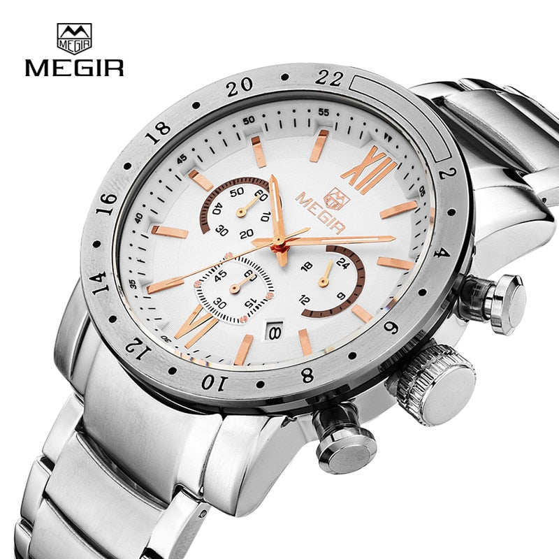 Reloj Megir Chronograph Radiant Elegance