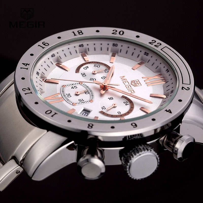 Reloj Megir Chronograph Radiant Elegance